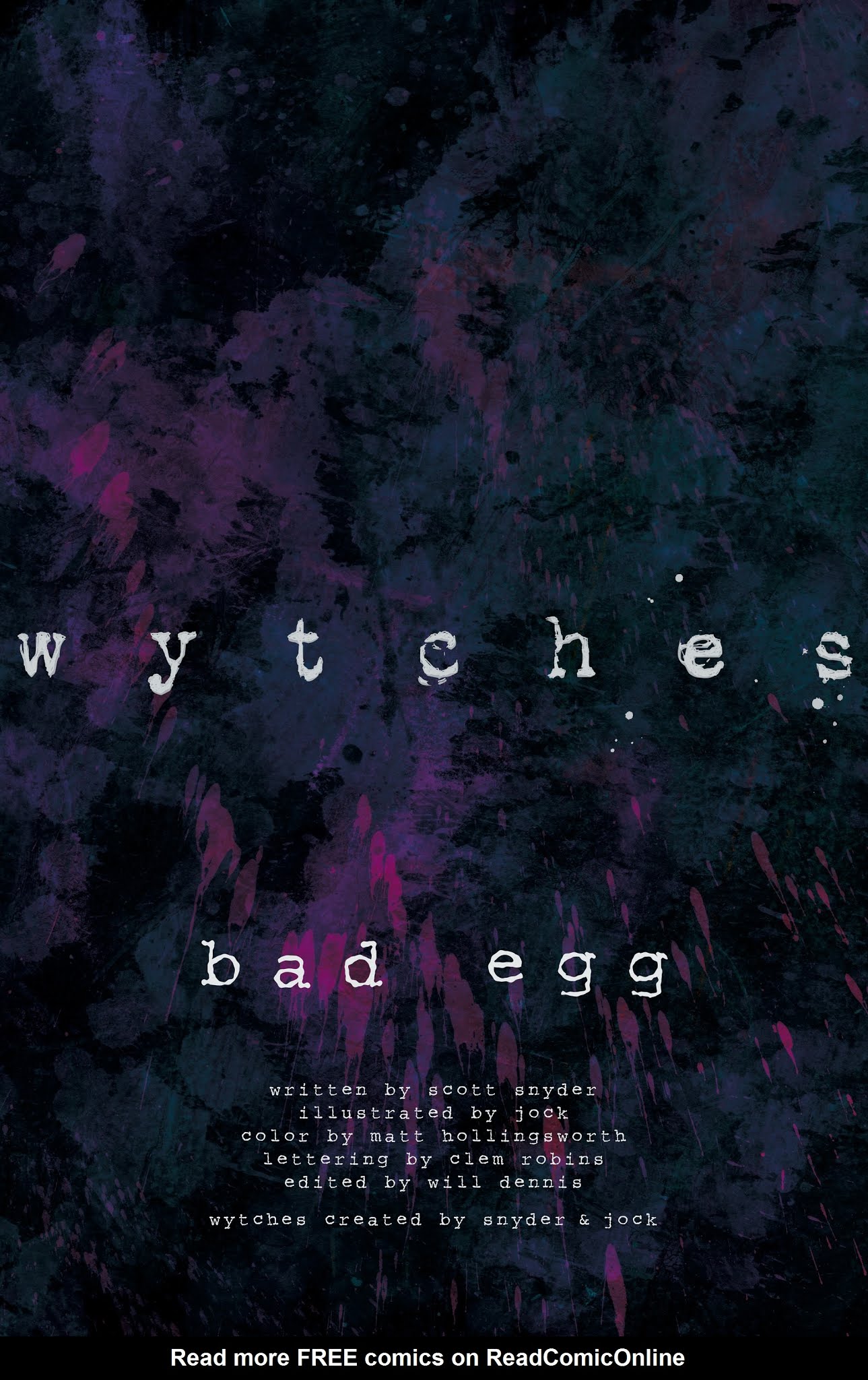 Read online Wytches: Bad Egg Halloween Special comic -  Issue # Full - 4