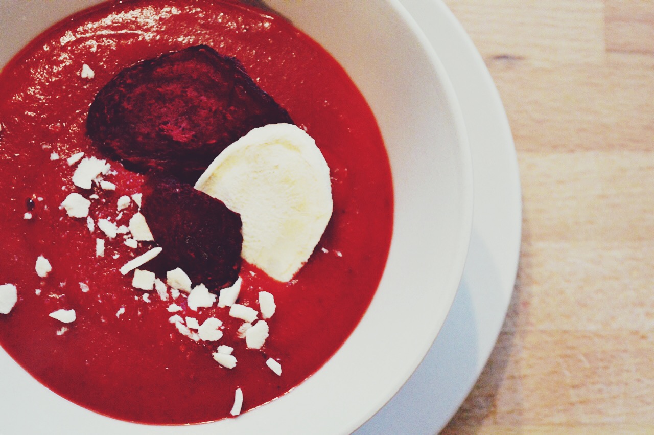 Beetroot soup recipe, Nothing But snack review, food bloggers, FashionFake