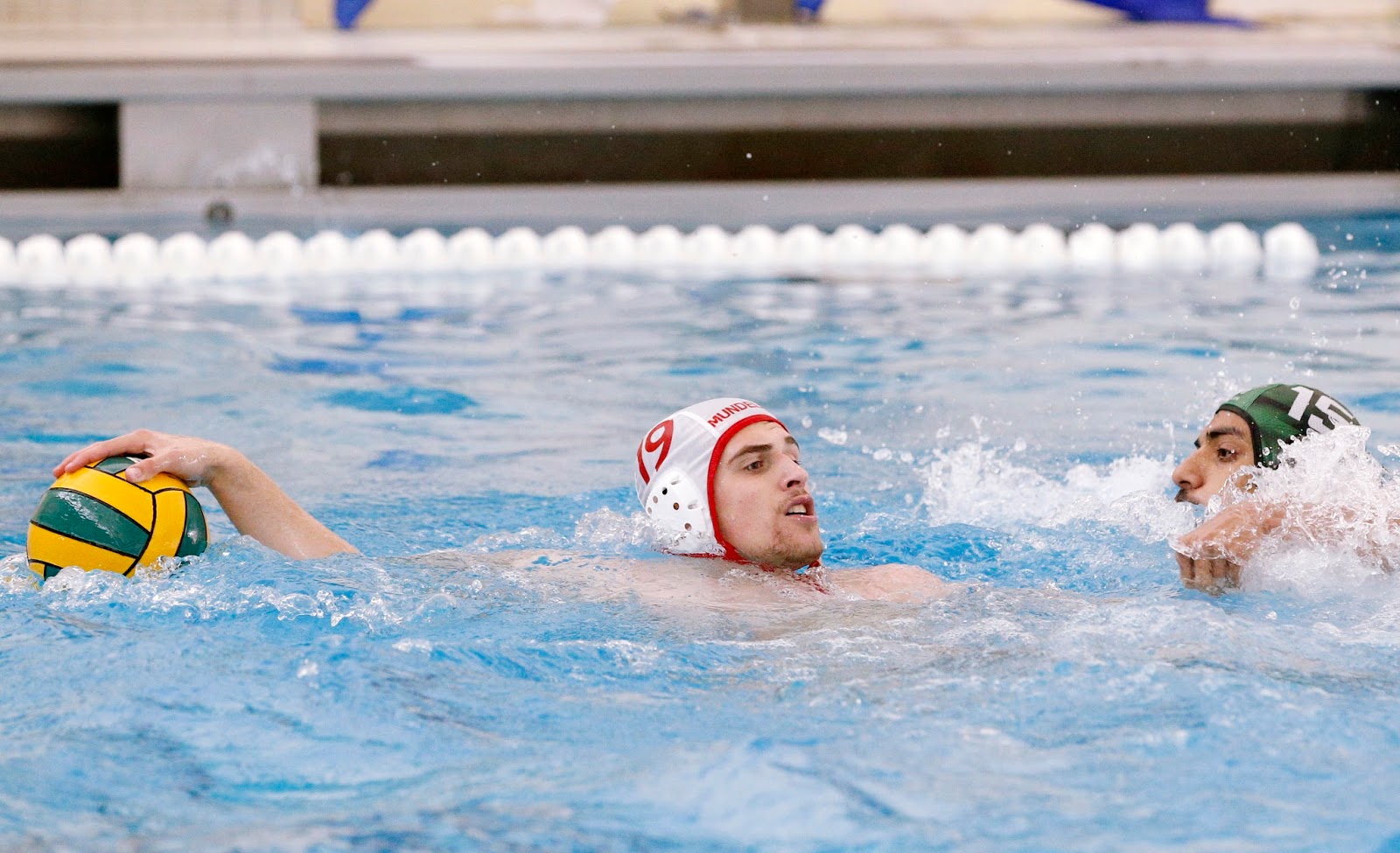 Mark Kodiak Ukena IHSA Boys Varsity Water Polo Mundelein vs Stevenson