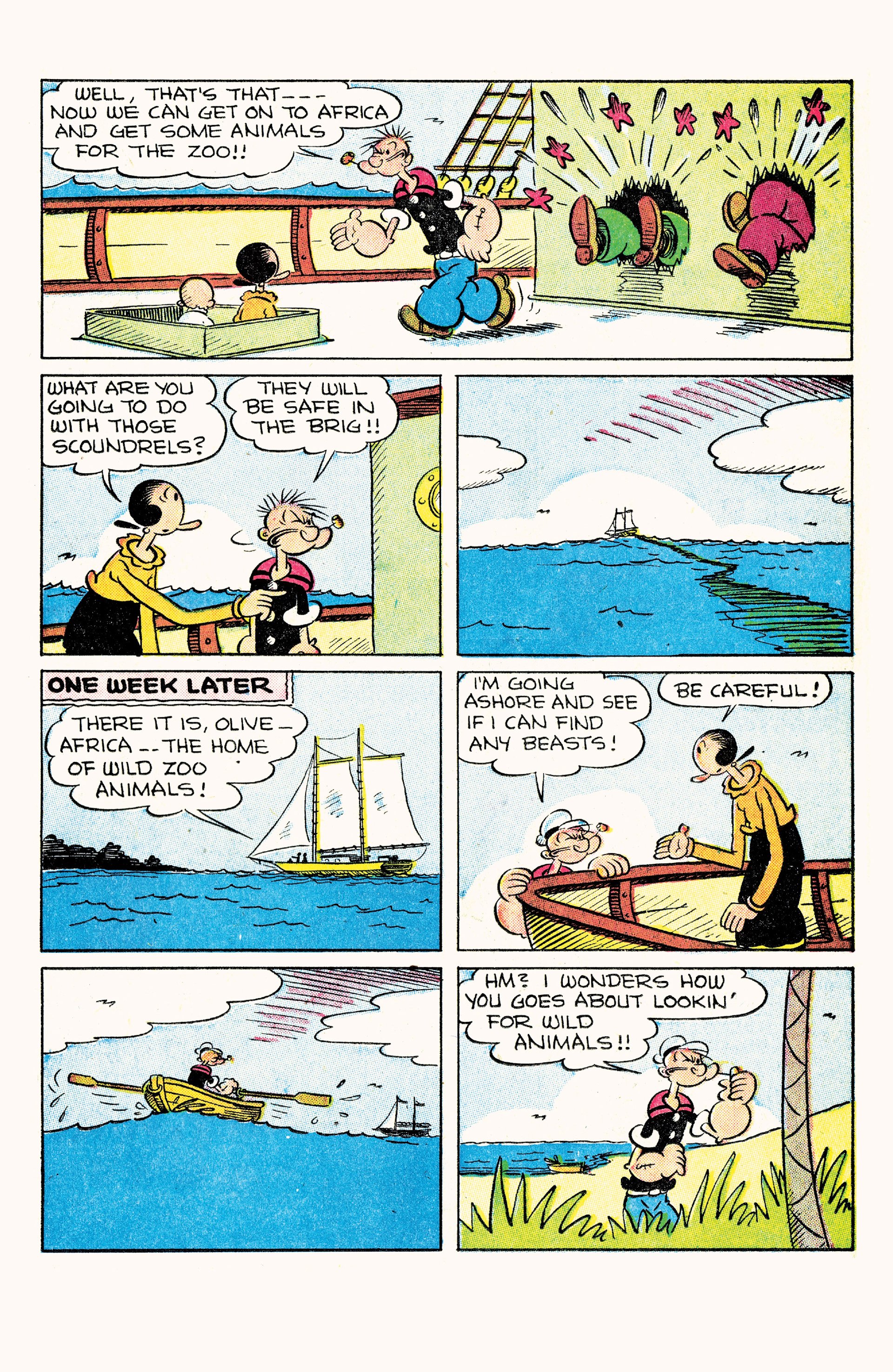 Read online Classic Popeye comic -  Issue #16 - 23