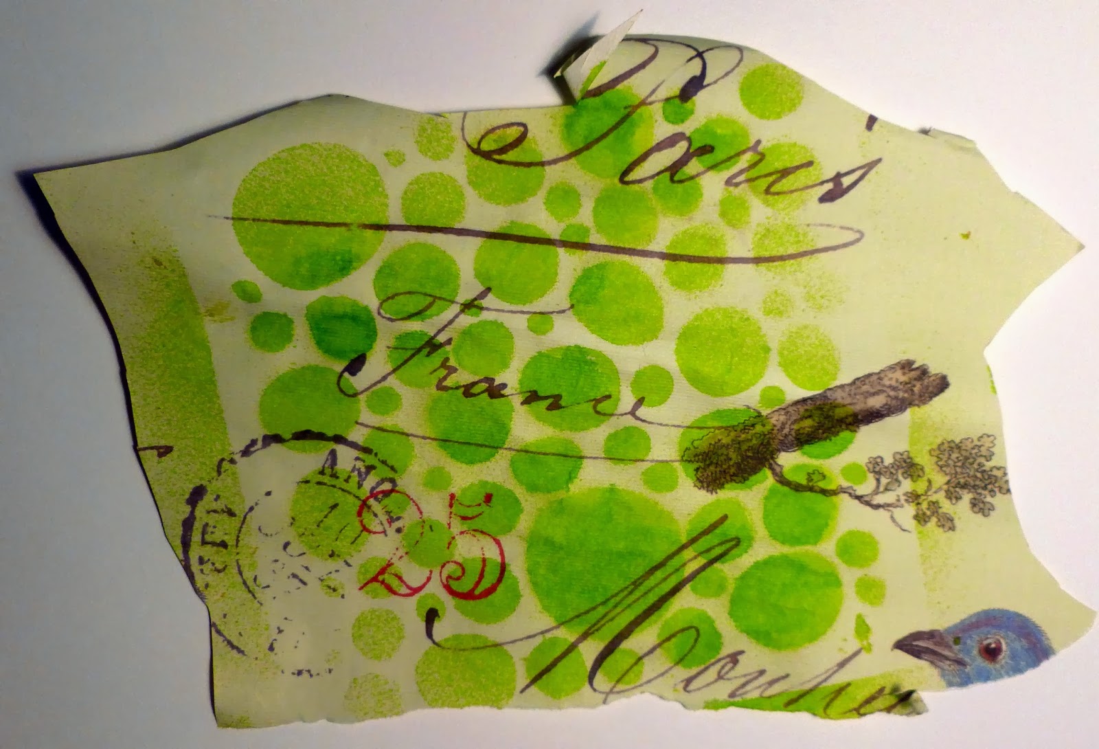 Club de art journal de Québec Les stencils