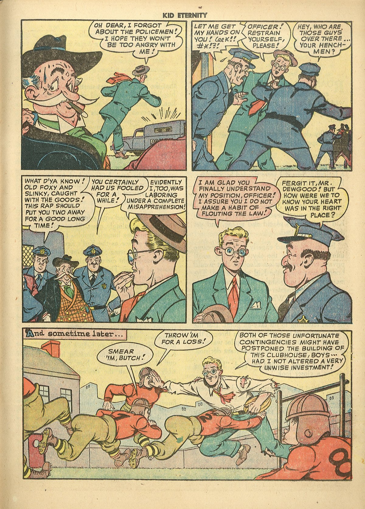 Read online Kid Eternity (1946) comic -  Issue #12 - 33