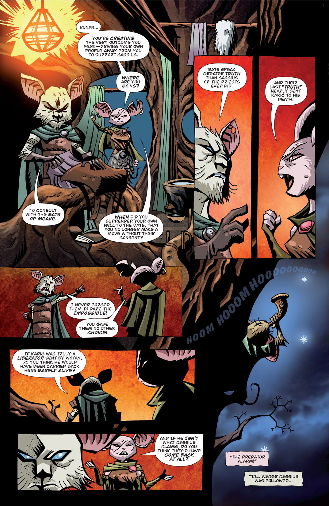 Read online The Mice Templar Volume 3: A Midwinter Night's Dream comic -  Issue #1 - 17