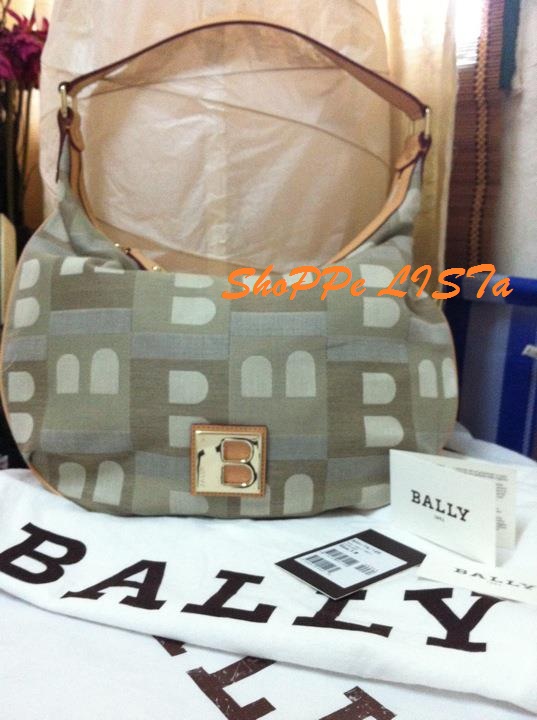 PRELOVED Bally Basita hobo bag