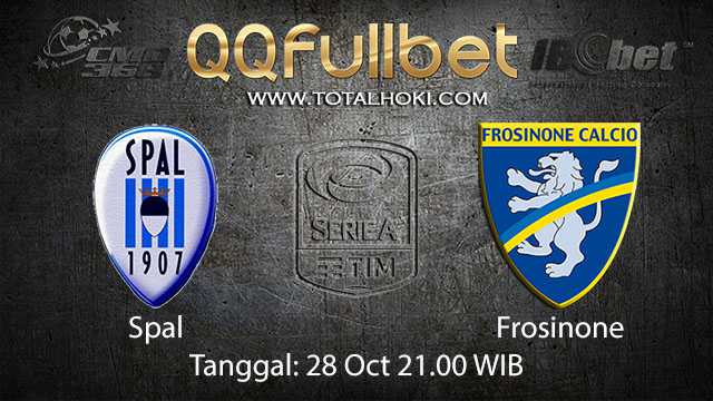Prediksi Bola Jitu Spal vs Frosinone 28 October 2018 ( Italian Serie A )