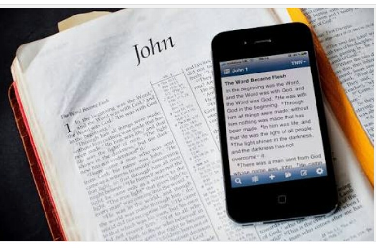 Faith Building Word Ministry Bible on Tablet