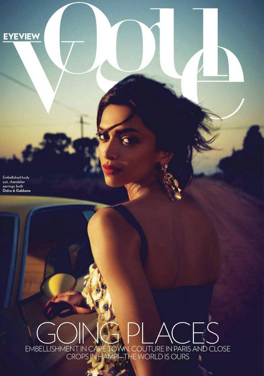 Vogue India: Deepika Padukone is Going Places | A Very Sweet Blog