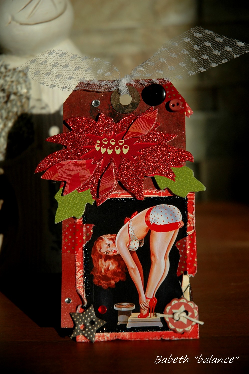 I love scr@p: Tags pin-up de Noël