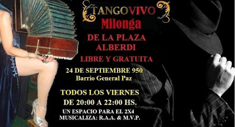 MILONGA PLAZA ALBERDI 2024