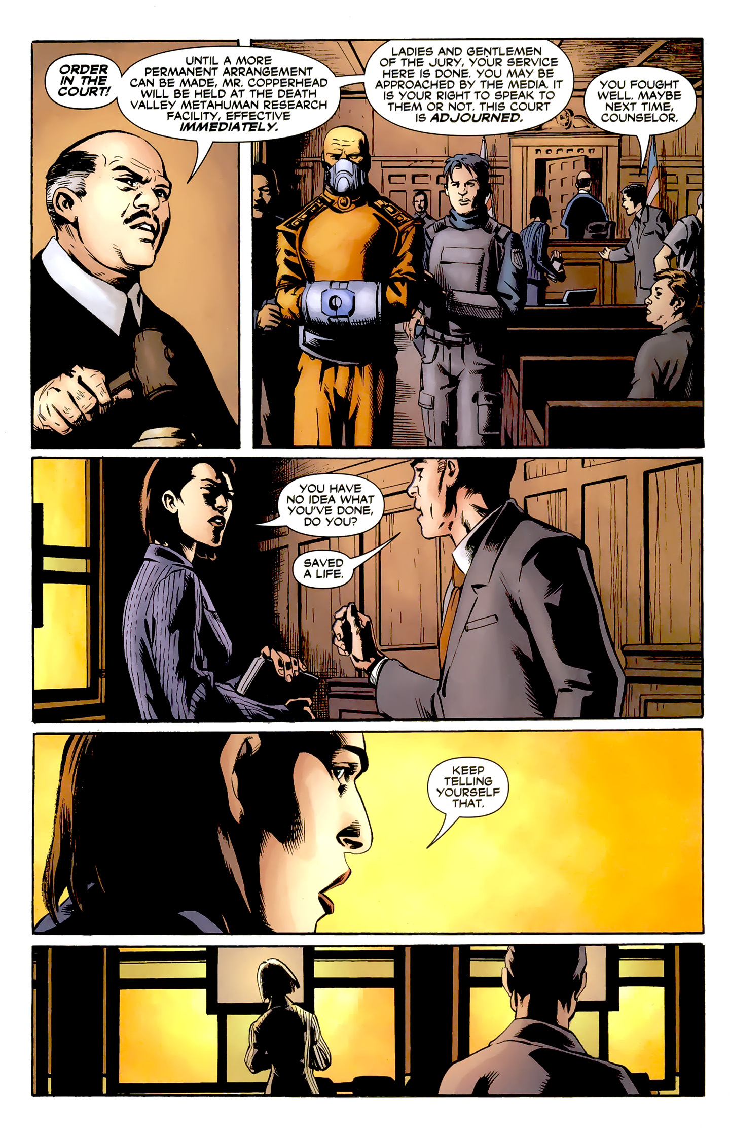 Read online Manhunter (2004) comic -  Issue #1 - 9
