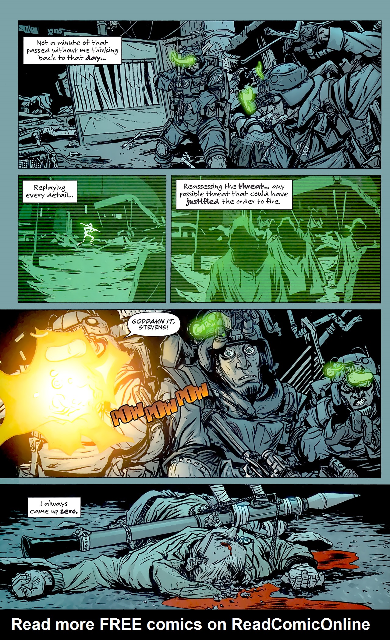 Read online DMZ (2006) comic -  Issue #19 - 5