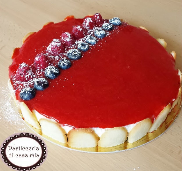 Pasticceria di casa mia Cheesecake fredda allo yogurt