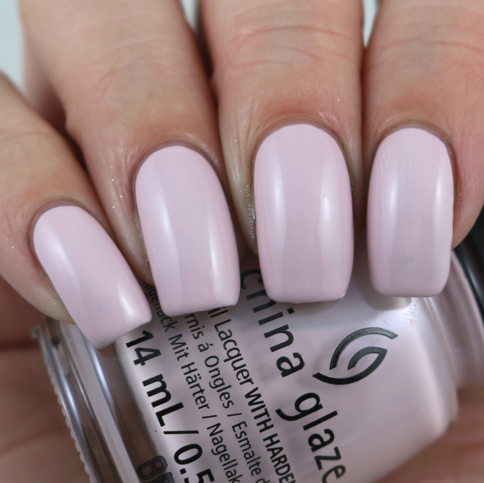 China Glaze Sample Throwing Suede by Olivia Jade Nails