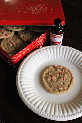 Peppermint Sandies are buttery, crispy and have just the right balance of holiday flavor. #ChristmasCookies #sponsored