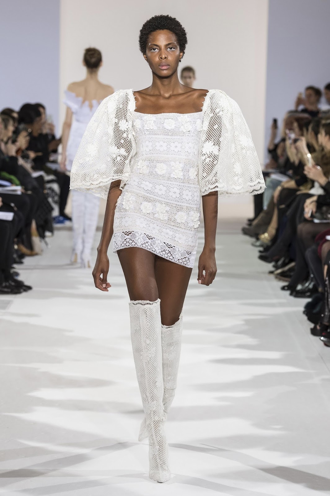 Black and White Runway Glamour: CELIA KRITHARIOTI