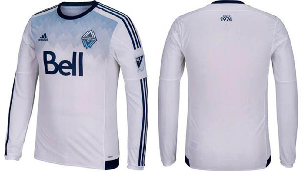 Vancouver Whitecaps FC 2016 Sea to Sky adidas Away Jersey - FOOTBALL  FASHION