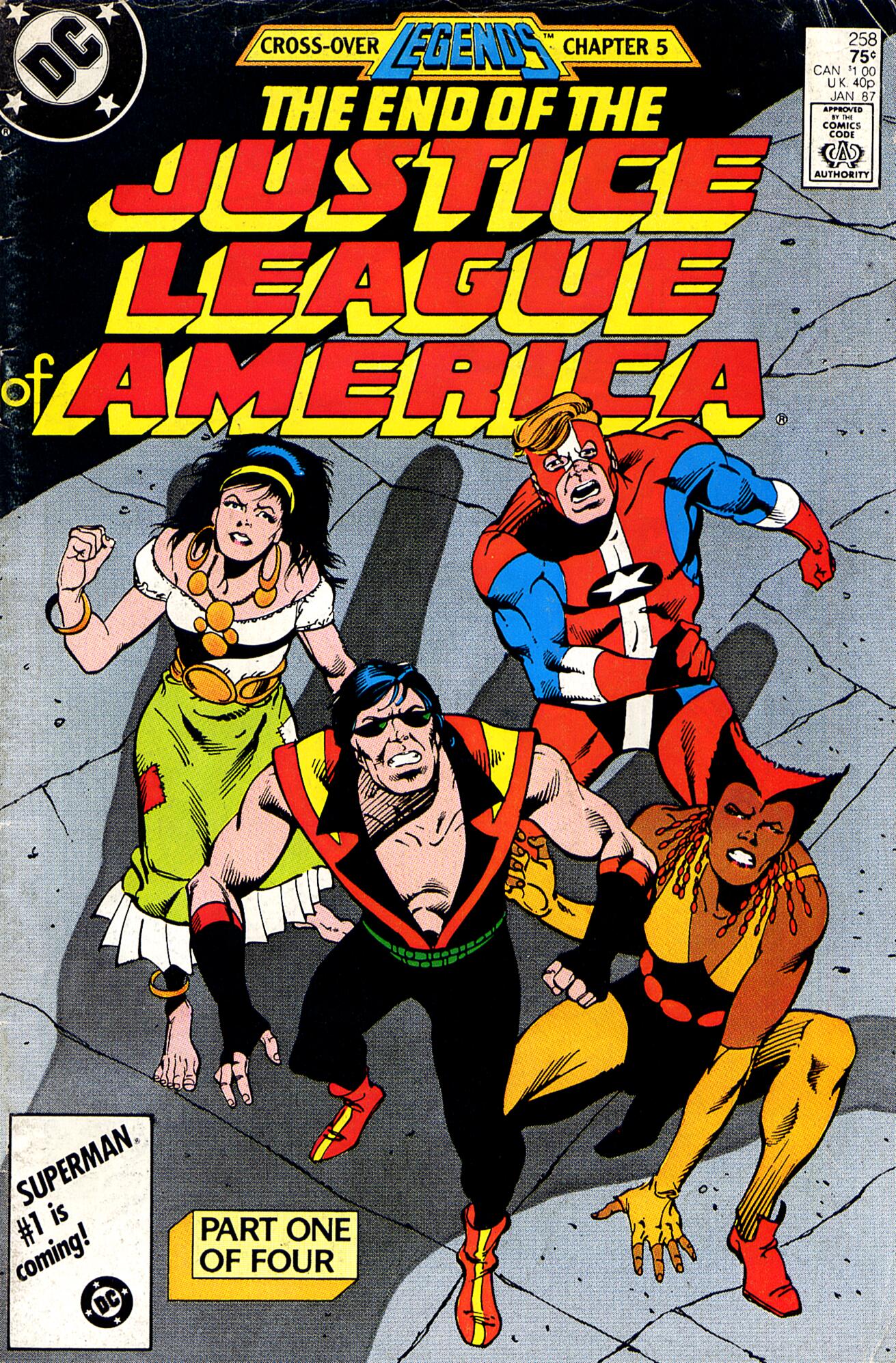 Justice League of America (1960) 258 Page 1