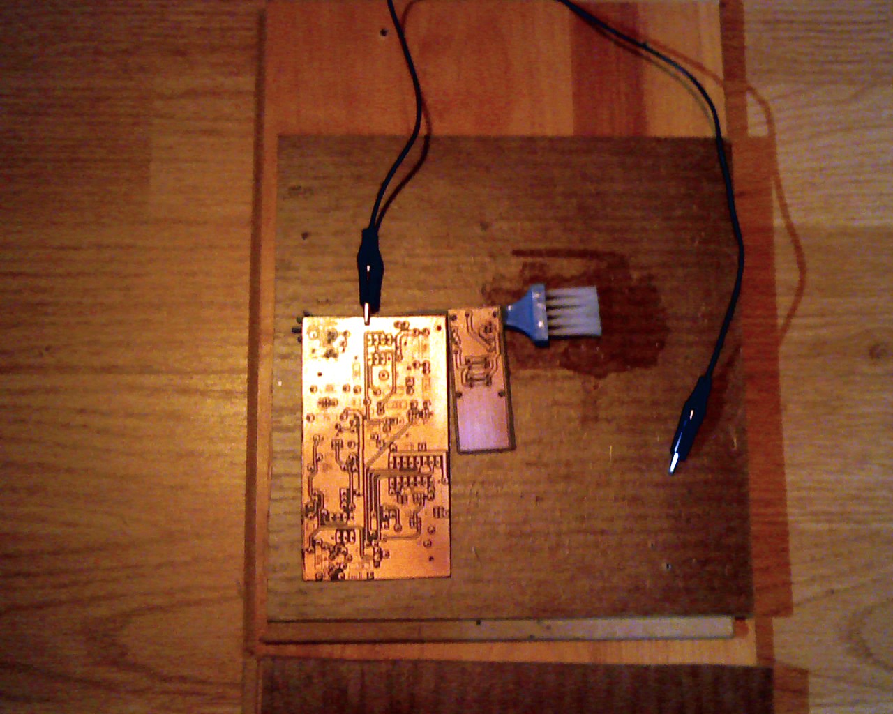 How to make a double sided printed circuit board (PCB) at home Liviu