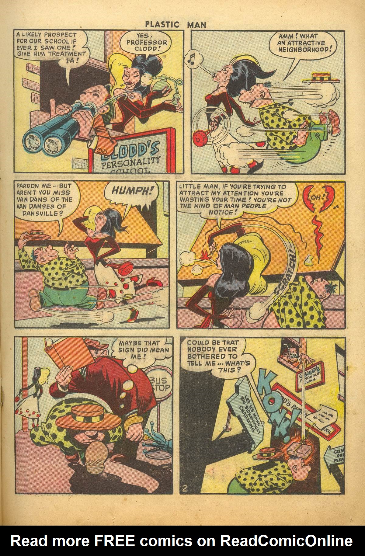 Read online Plastic Man (1943) comic -  Issue #20 - 17