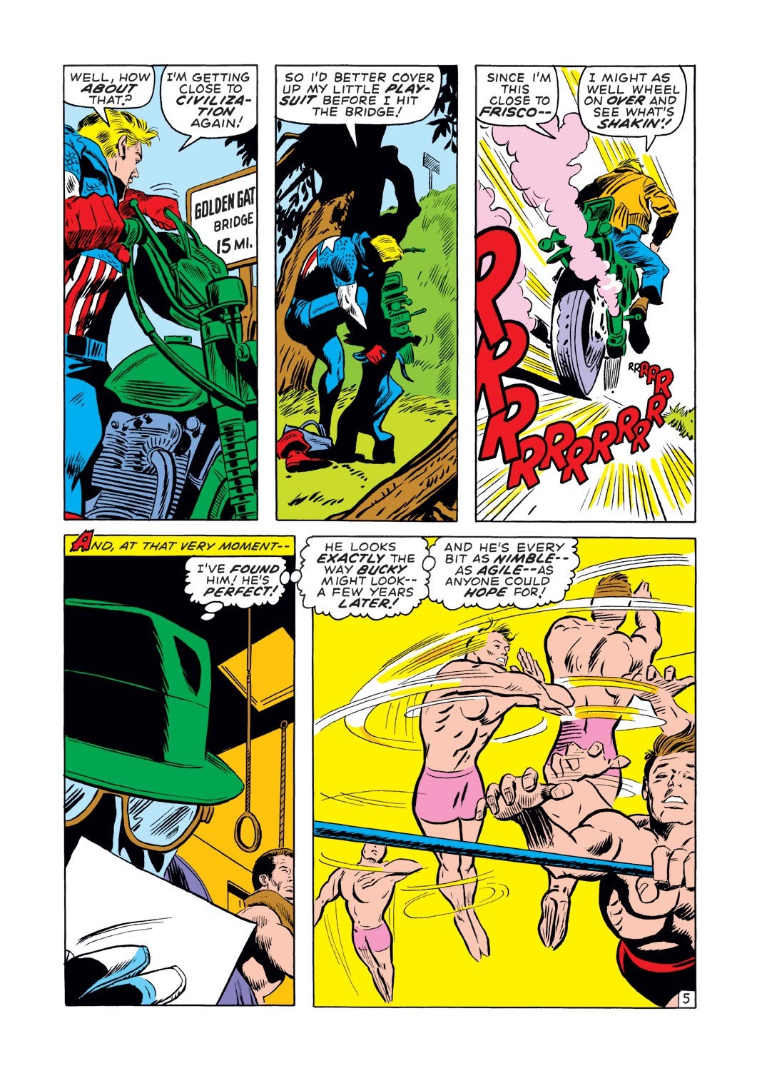 Read online Captain America (1968) comic - Issue #131 - 6