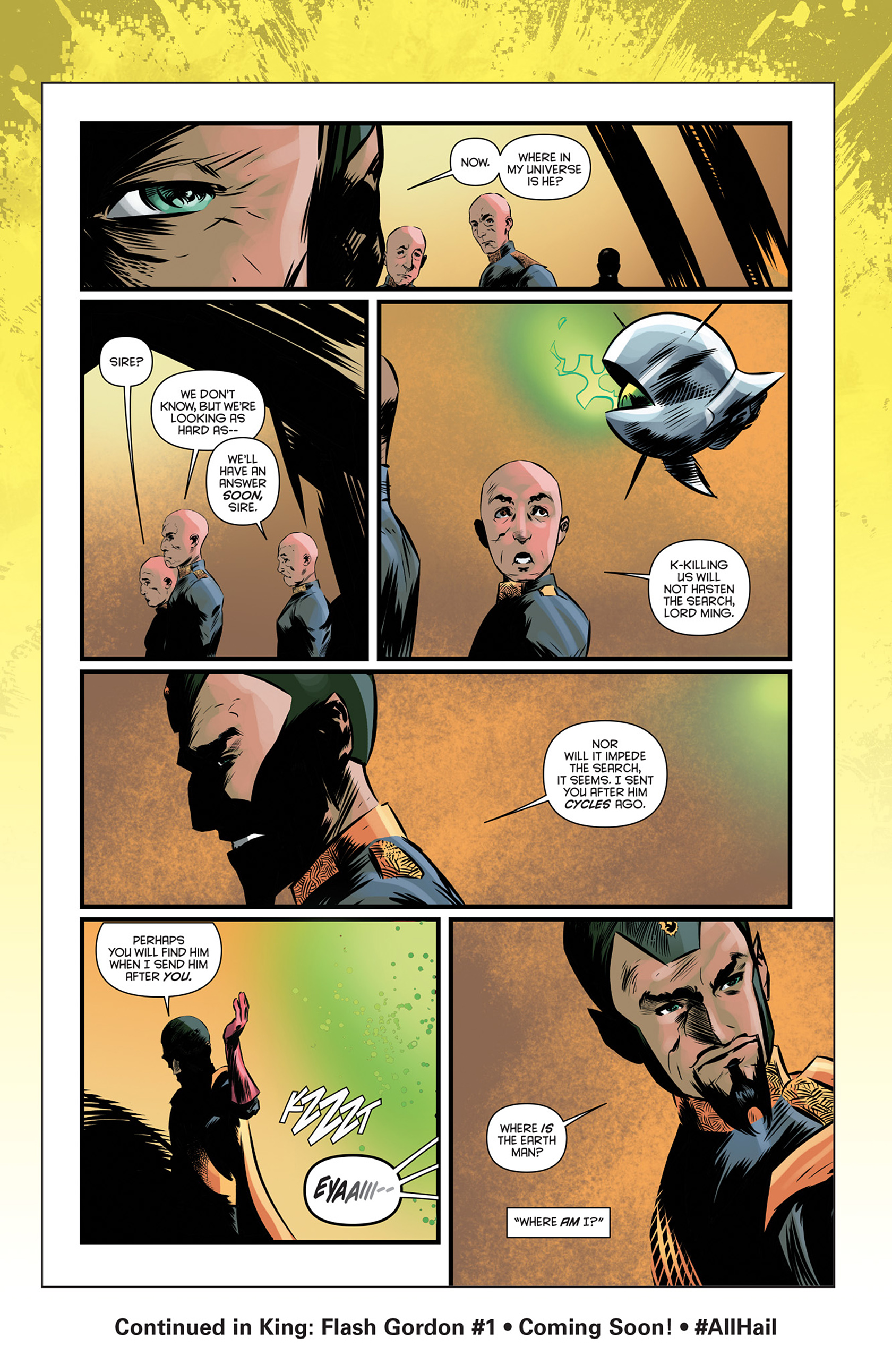 Read online Flash Gordon (2014) comic -  Issue #8 - 21