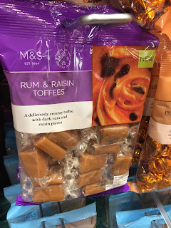 marks and spencer rum and raisin toffees
