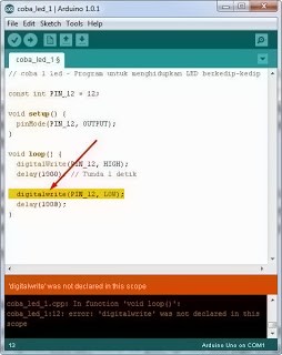 CARA MEMPROGRAM DAN MENJALANKAN ARDUINO - Nanda Syaputra