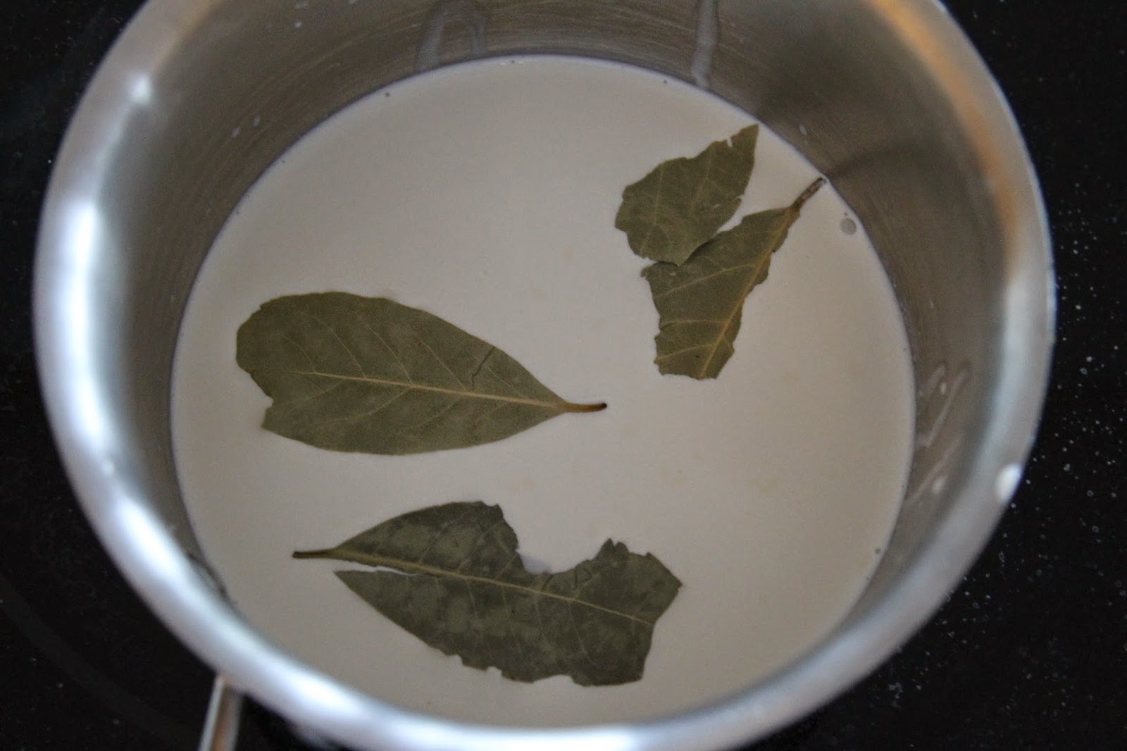 epicurean evolution Stewed Blackberries with Bay Custard and Gin from