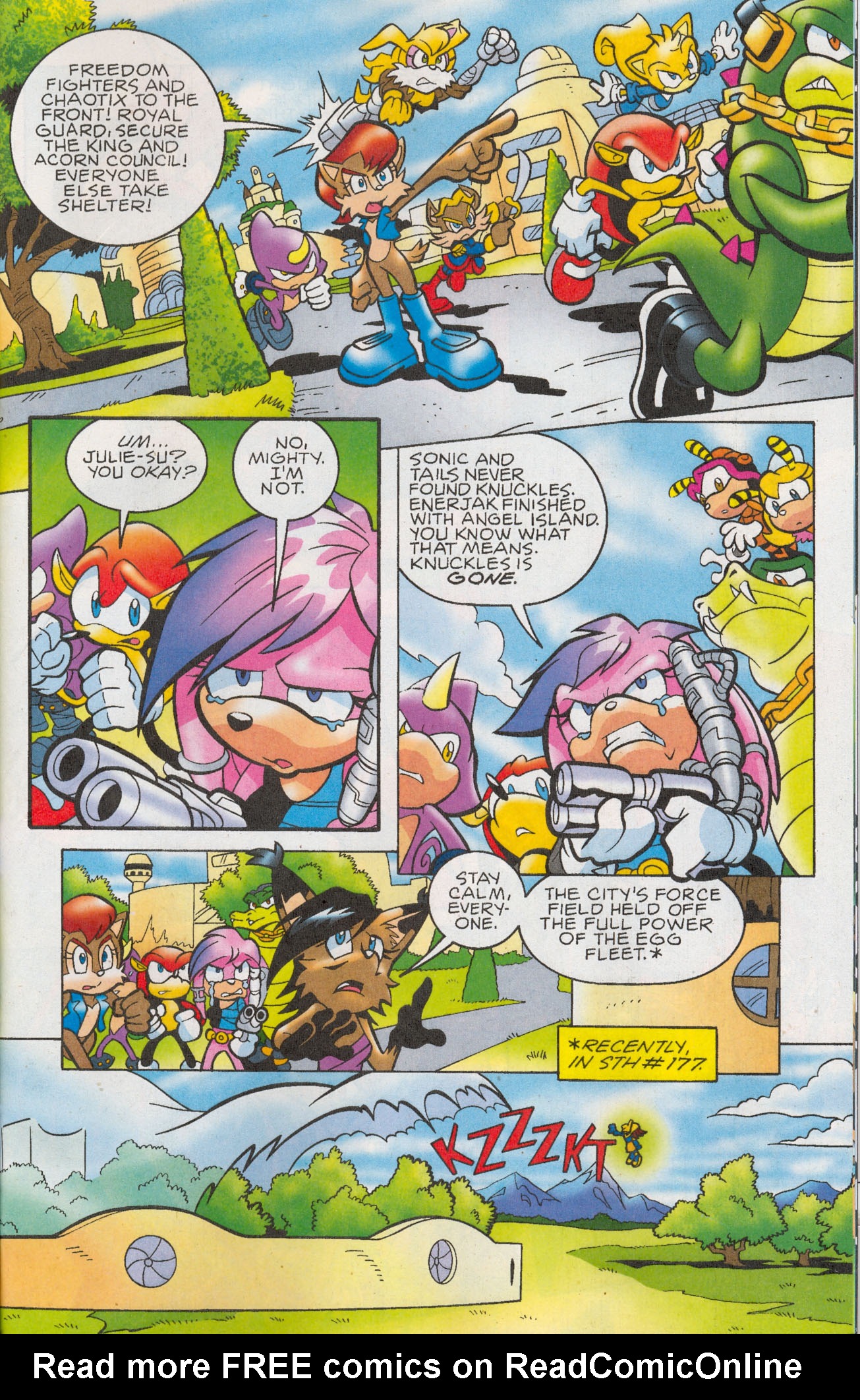 Read online Sonic The Hedgehog comic -  Issue #181 - 16