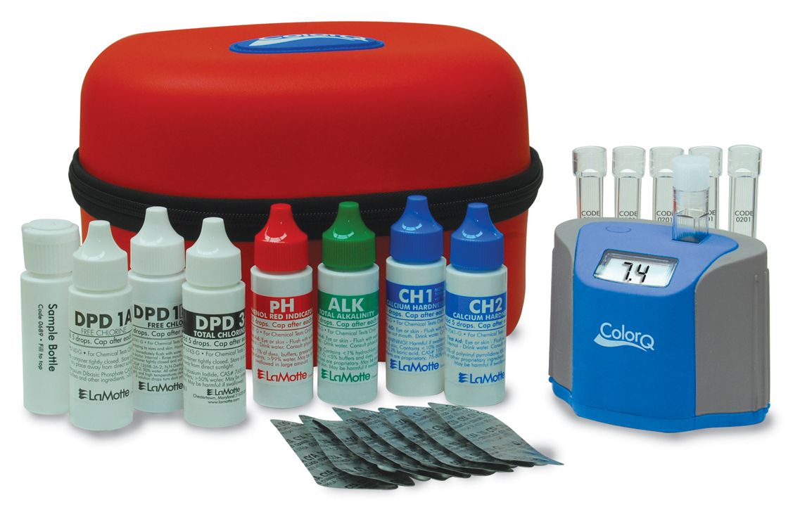 Swimming Pool Tips and Reviews LaMotte Pool Water Testing Products