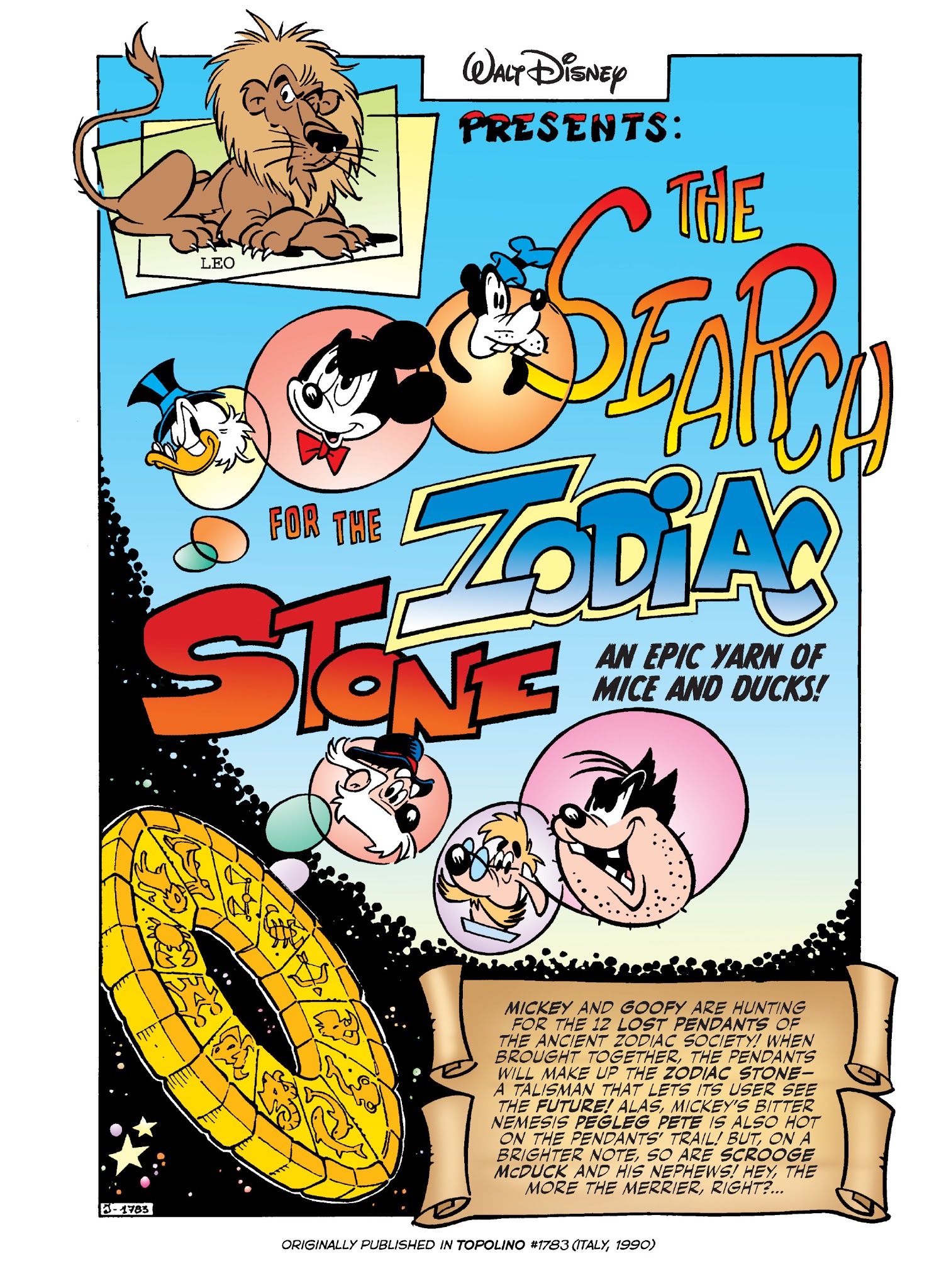 Read online Mickey and Donald: The Search For the Zodiac Stone comic -  Issue # TPB - 96