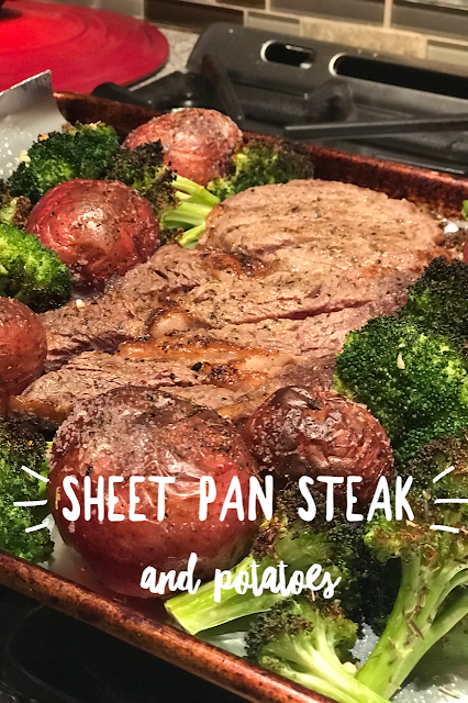 sheet pan steak and potatoes