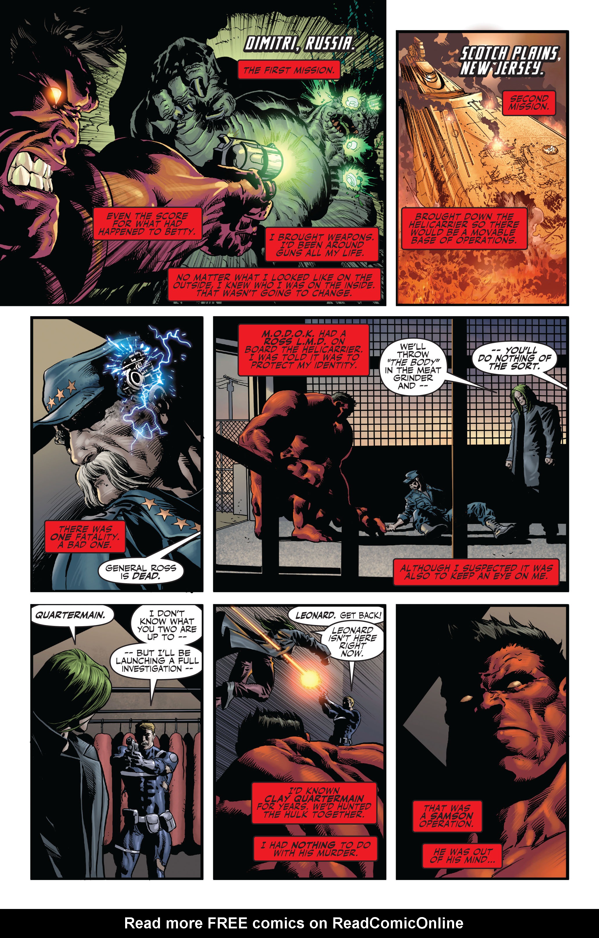 Read online Hulk (2008) comic -  Issue #23 - 29