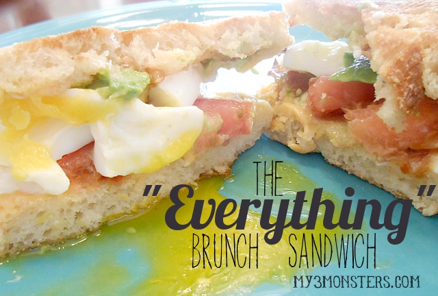 The "Everything" Brunch Sandwich recipe at /