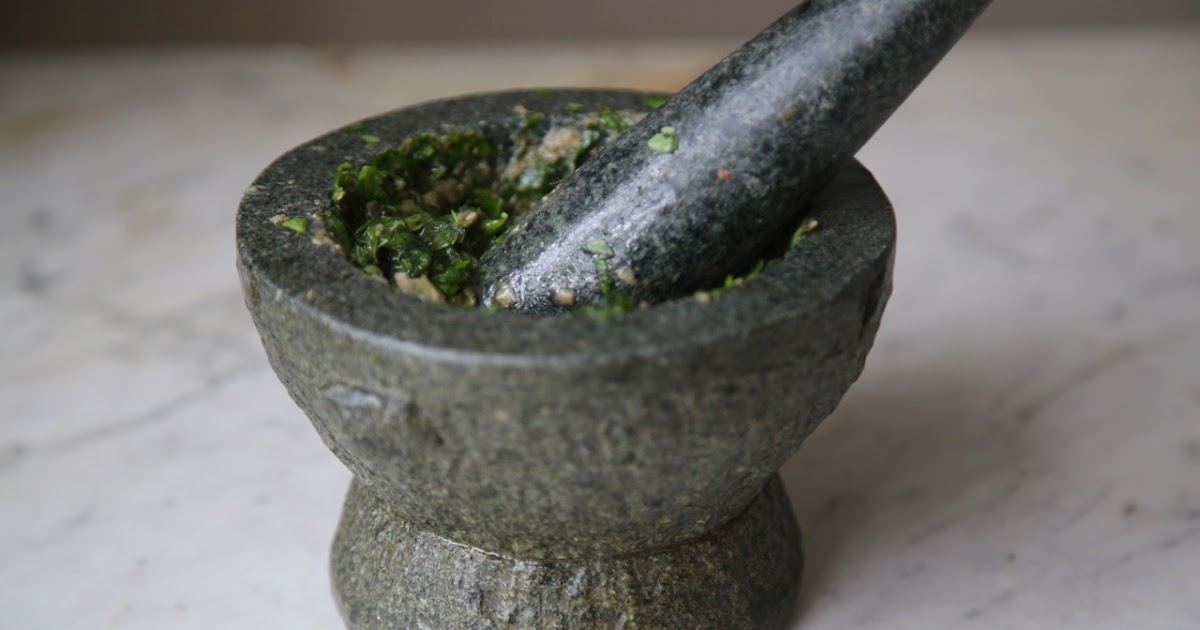 MsMarmiteLover Parsley power salsa verde recipe (with sea bass and potatoes)