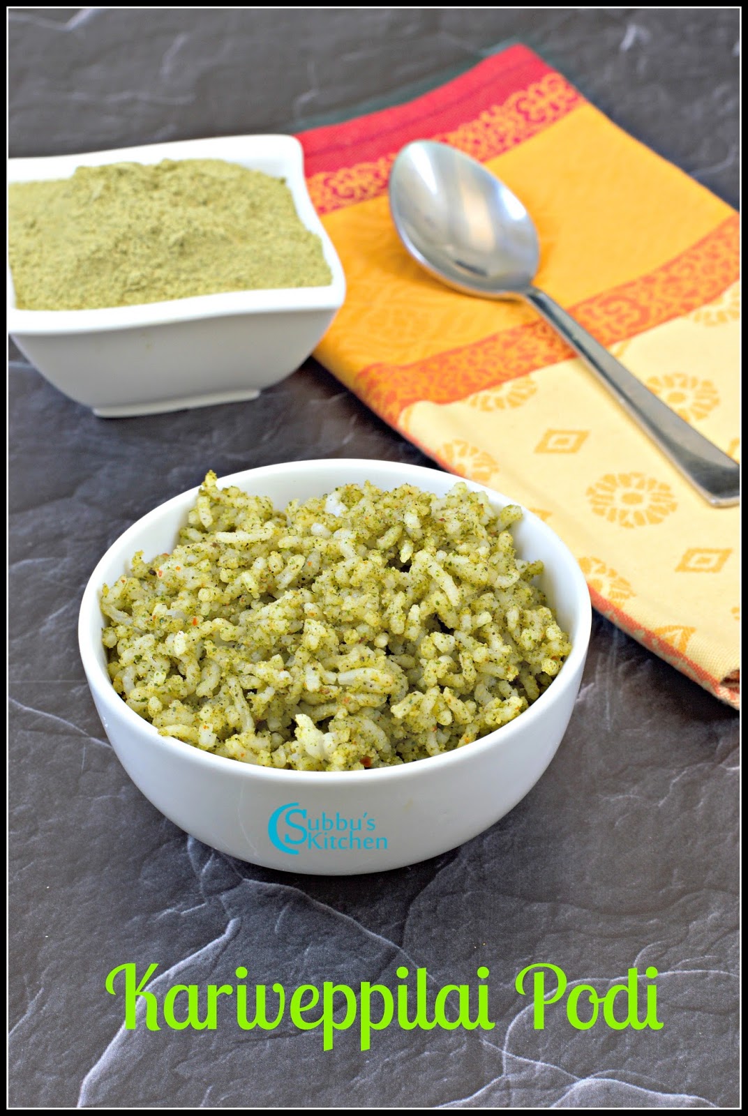 Curry Leaves powder recipe Karuveppilai Podi Recipe Subbus Kitchen