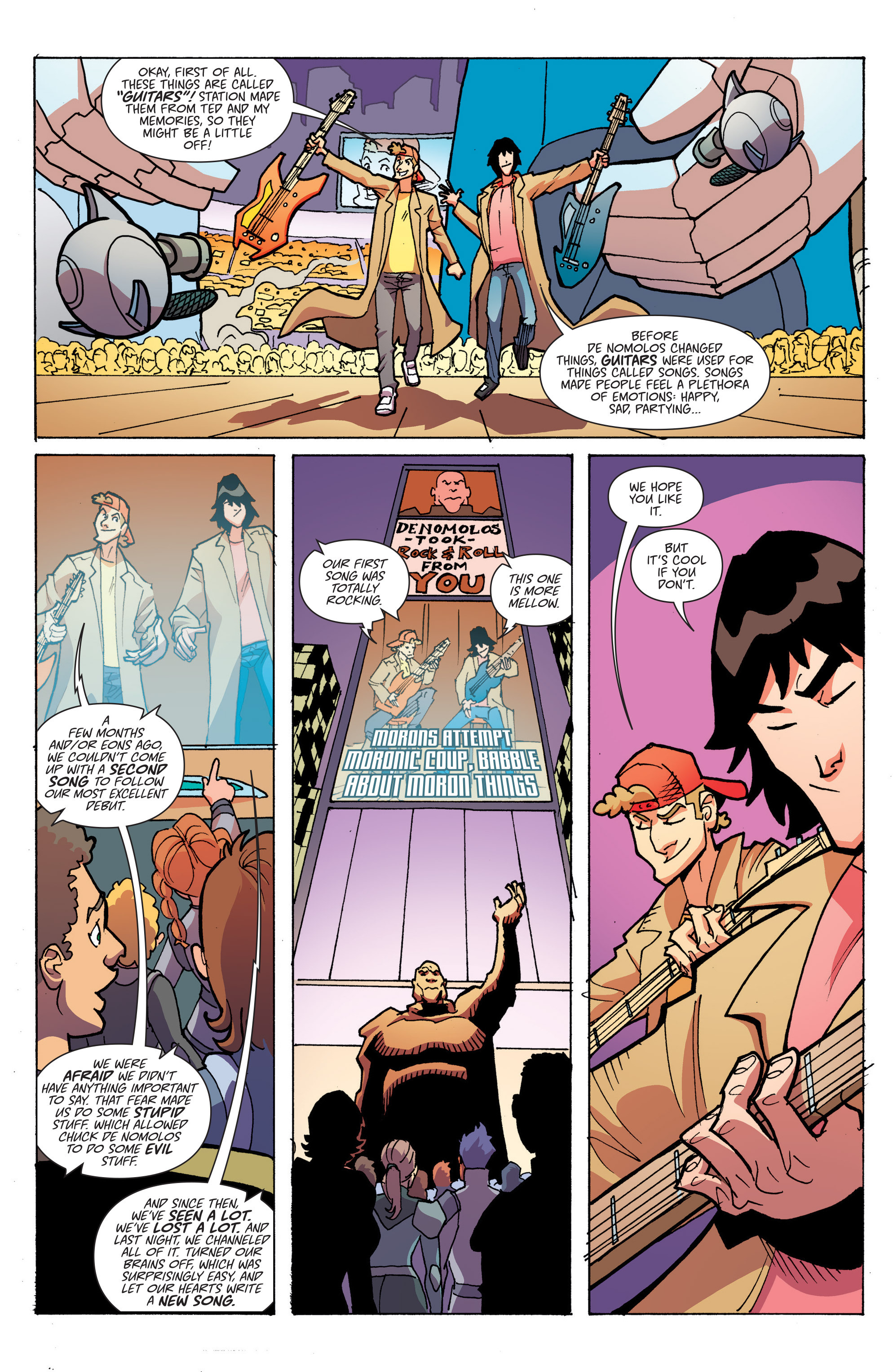 Read online Bill & Ted's Most Triumphant Return comic -  Issue #6 - 8
