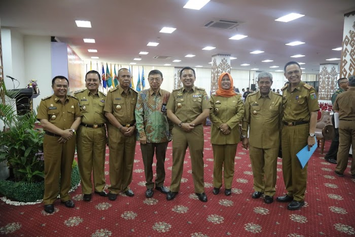 Gubernur Ridho Serahkan DIPA Tahun 2019 Senilai Rp9,972 Triliun kepada Kepala Daerah dan Instansi Vertikal Se-Provinsi Lampung