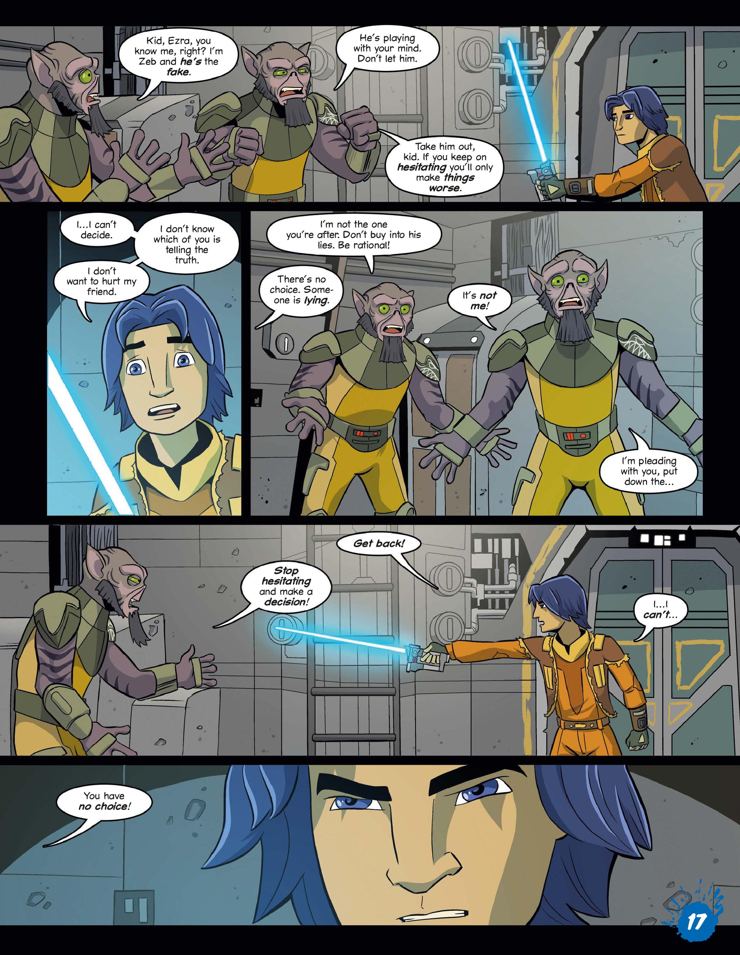 Read online Star Wars Rebels Magazine comic -  Issue #5 - 9