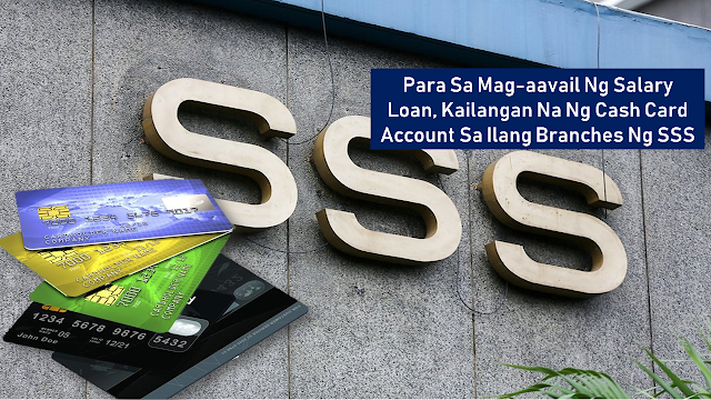 Are you a member of the Social Security System (SSS) and you want to avail a salary loan?  You may need to open a cash card account first. SSS is now urging members who want to avail the salary loan for certain branches.     Ads    The SSS is requiring its members to open a cash card account in a certain bank if they want to avail of the salary loan in several SSS offices.  Under the new system, the salary loan availed by the members will be credited and withdrawn from the cash card instead of SSS issuing cheques and have the members encash it from the bank.  Pedro Baoy, senior vice president of SSS Lending and Asset Management Group, explained that through this way, the loan process will be much quicker compared to the old system where the SSS issues cheques to the members.  The SSS spend P122 for every processing of cheques issued for salary loans. In the new system using cash cards, they only spend around P50 in using ATM cards. Through this new system, SSS can also save up to P11million  every month or over P130 million every year.    There are 20 SSS branches which require the members to open their cash card accounts to avail the salary loan including the big branches in Diliman, Makati, Cebu, Iloilo, and Davao. Other branches will eventually follow the same requirements.  The new system has earned various reactions from members. Others are in favor saying that it would be easier while others especially those who are not aware of the new system.   Ads          Sponsored Links    As of the moment, the members are advised to open their cash card accounts only at the UnionBank because its system is compatible with the computer system used by the SSS. this ensures that the bank can provide the service that the SSS needs.  Baoy also said that they will also talk to other banks where their members have bank accounts to have their loans deposited in their existing accounts.   In 2008, there was over P30 billion worth of salary loans being granted to 1.8 million members, about 9.22 percent or 166,000 of them claimed their loans using cash cards. Now, in the new system, the majority of the members are expected to claim their loans through their ATM cards
