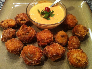 Low Carb Deep Fried Mushrooms - Low Carb, Gluten Free | Peace Love and Low Carb 