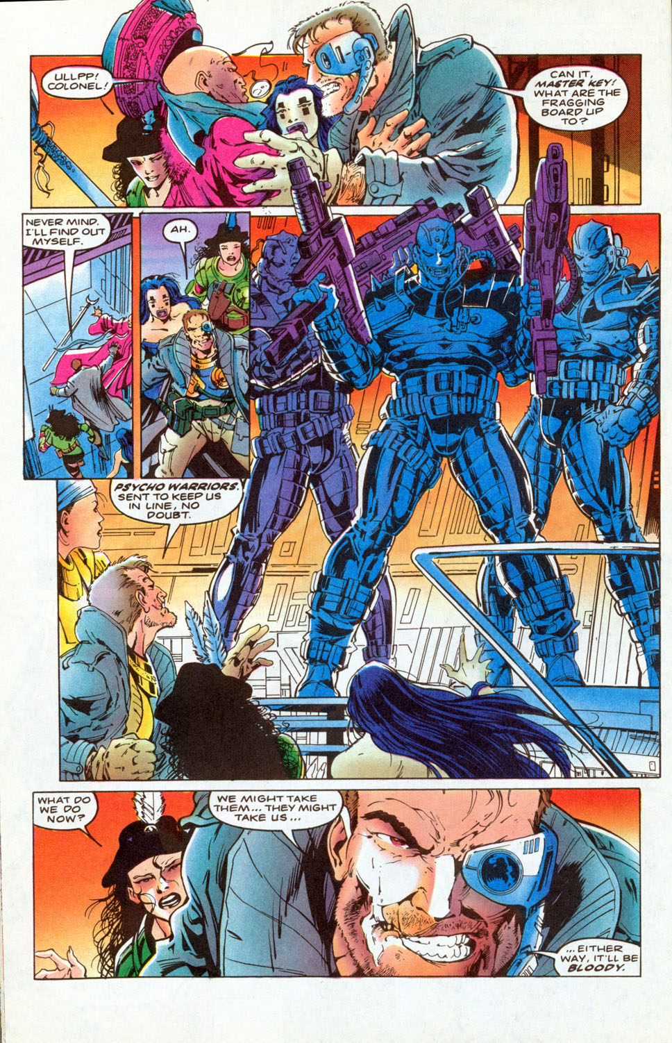 Read online Mys-Tech Wars comic -  Issue #1 - 19