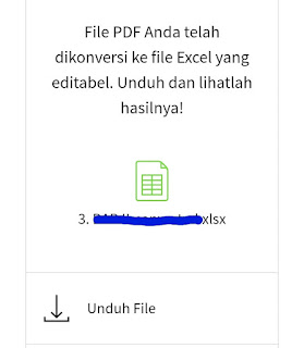 Penyimpanan file konversi pdf