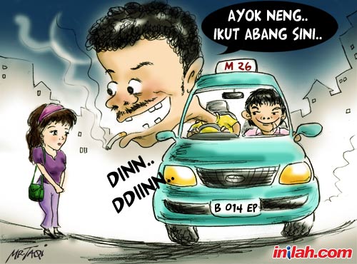 Kata Kata Lucu di Angkot