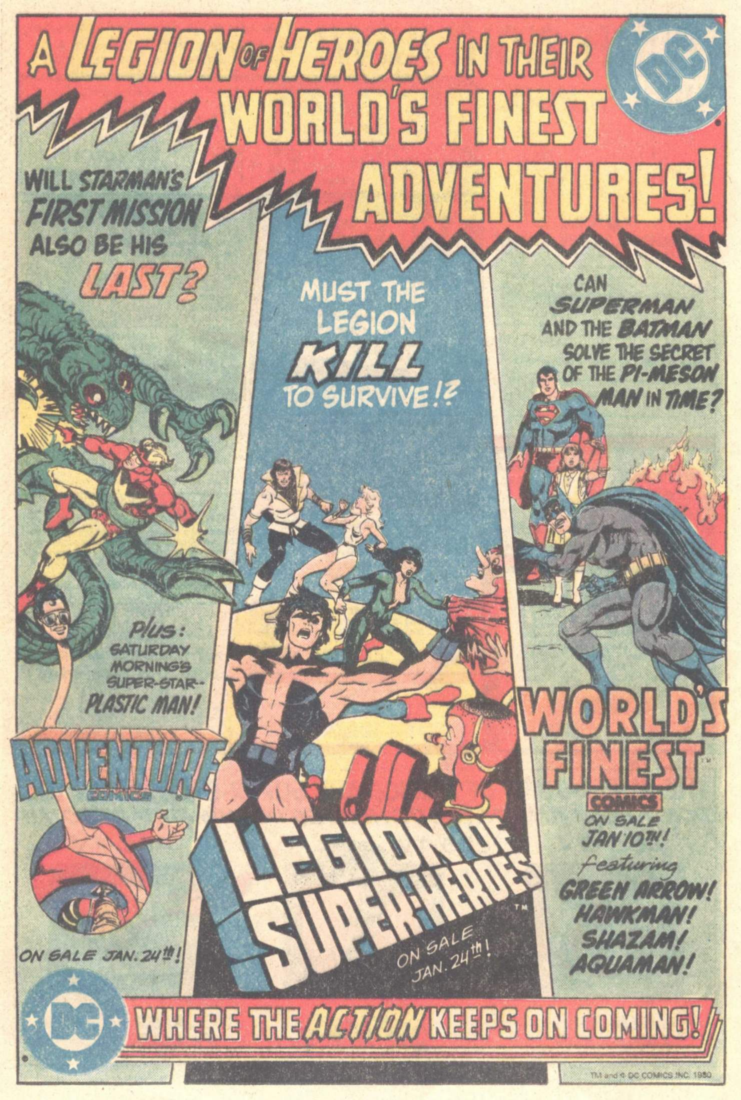 Read online Legion of Super-Heroes (1980) comic -  Issue #262 - 24