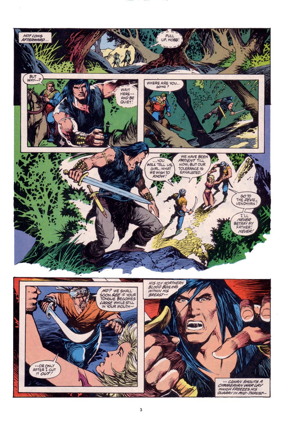 Read online Conan the Barbarian (1970) comic -  Issue #261 - 4