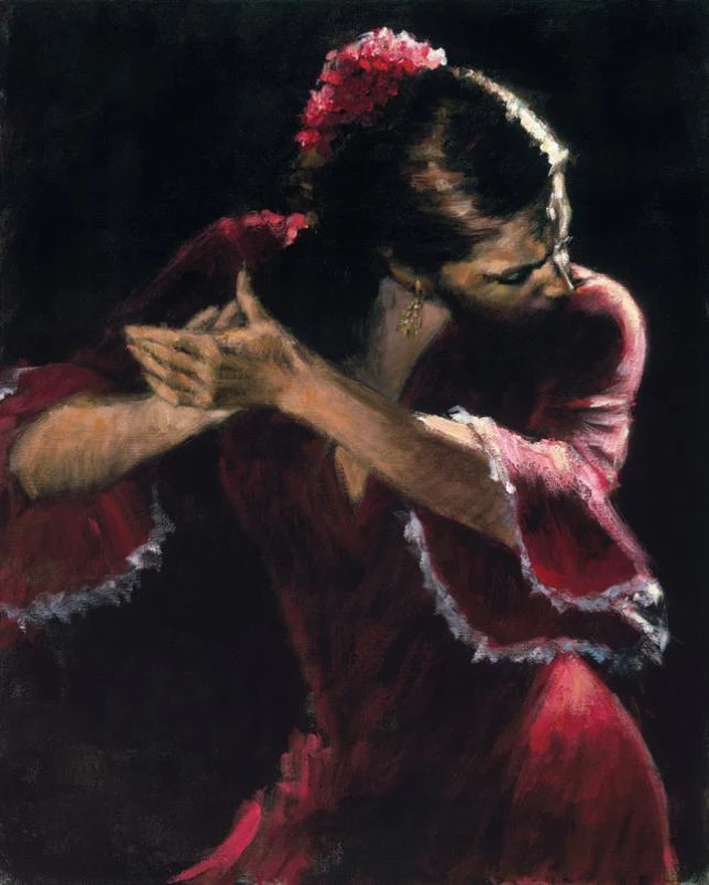Fabian Perez 1967 ~ Argentine Figurative painter | Flamenco Dancers Fabian Perez 1967 ~ Argentine Figurative painter | Flamenco Dancers