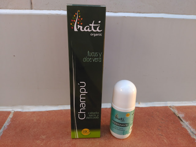 Champú y desodorante Irati Organic
