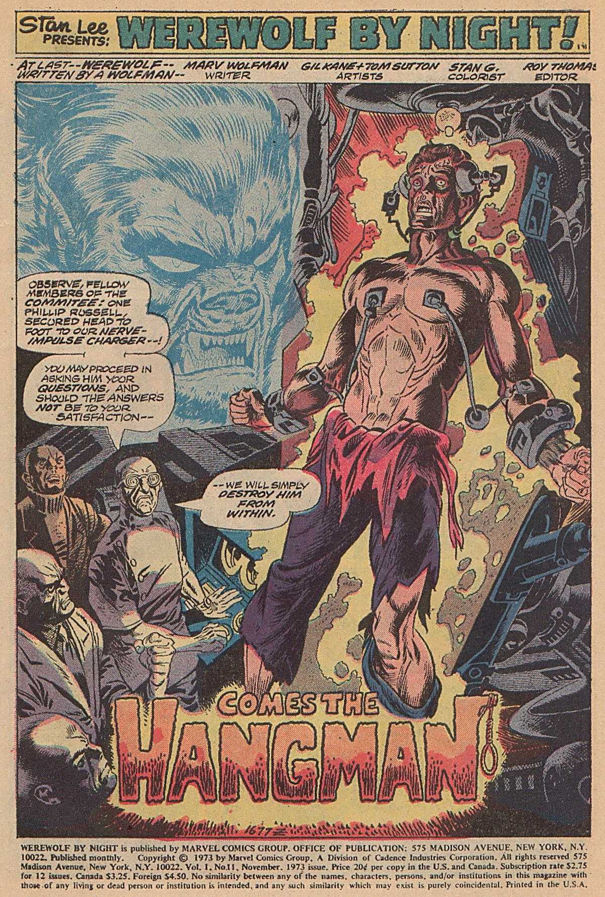 Werewolf by Night (1972) issue 11 - Page 2