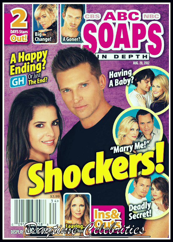 Daytime Celebrities ABC Soaps In Depth Magazine Cover